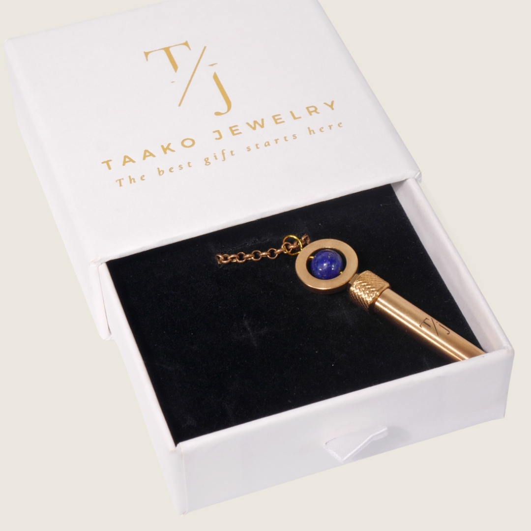 Gallery image for TAAKO Amethyst Bead Secret Pendant Necklace