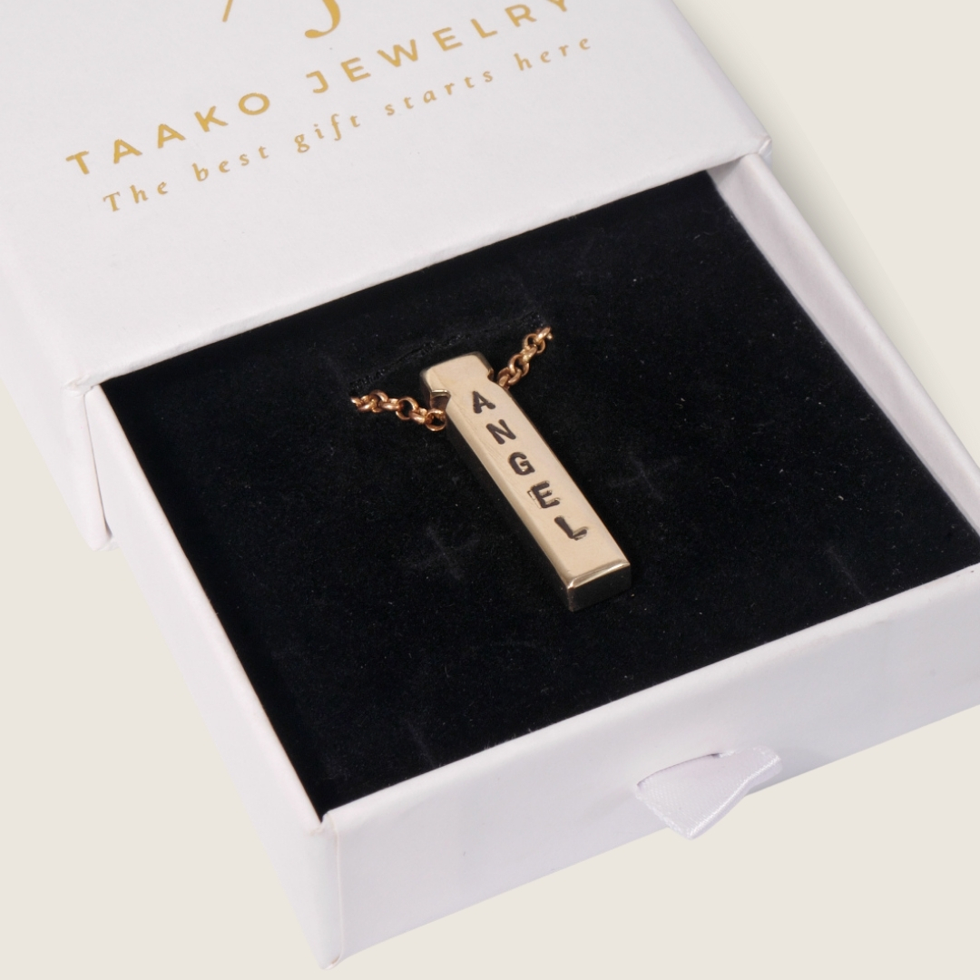 Gallery image for TAAKO Hand Engraved Pendant Necklace