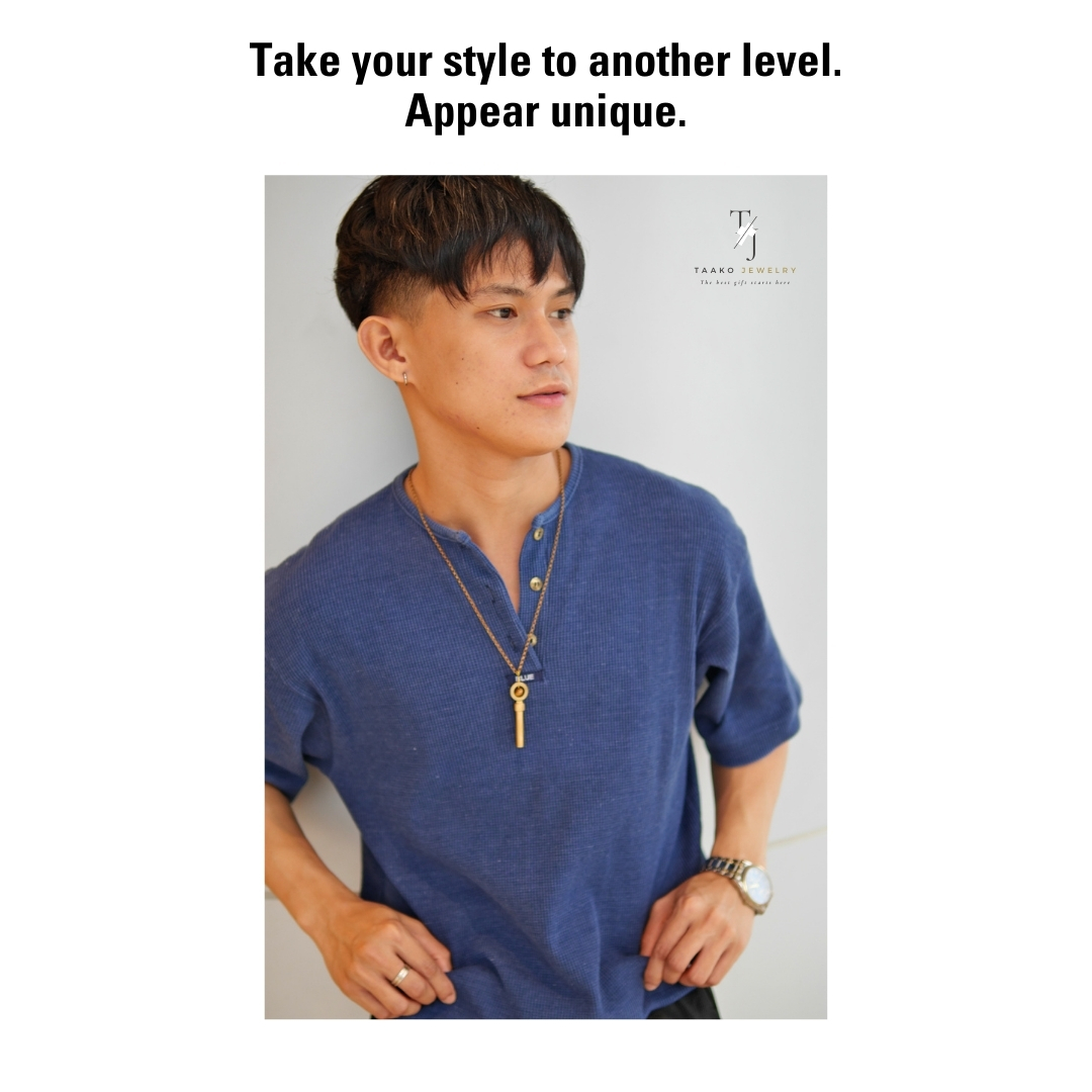 Gallery image for TAAKO Tiger Eyes Bead Secret Pendant Necklace
